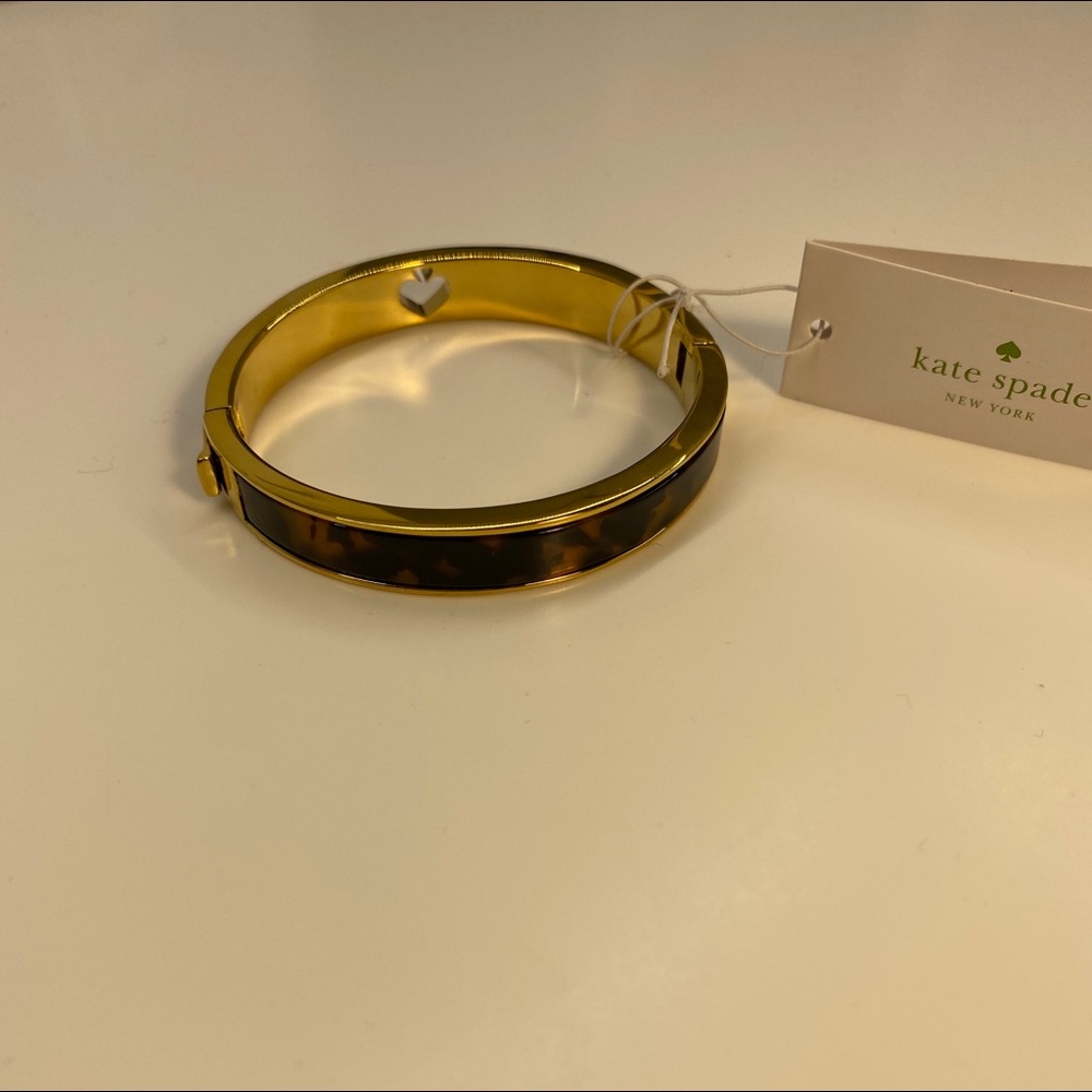 Kate Spade Gold Tortoiseshell Bangle Bracelet